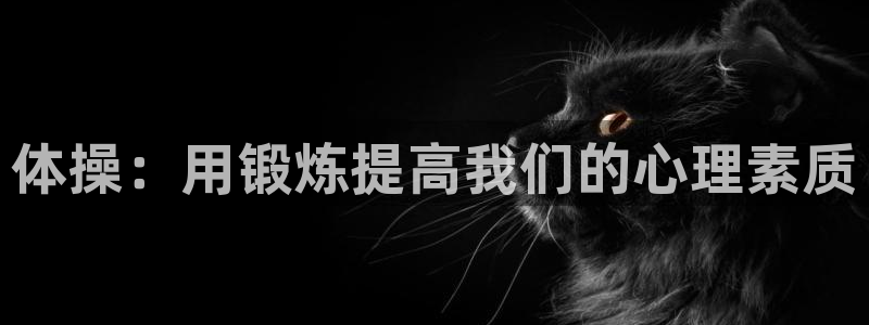 ug环球官网注册：体操：用锻炼提高我们的心理素质